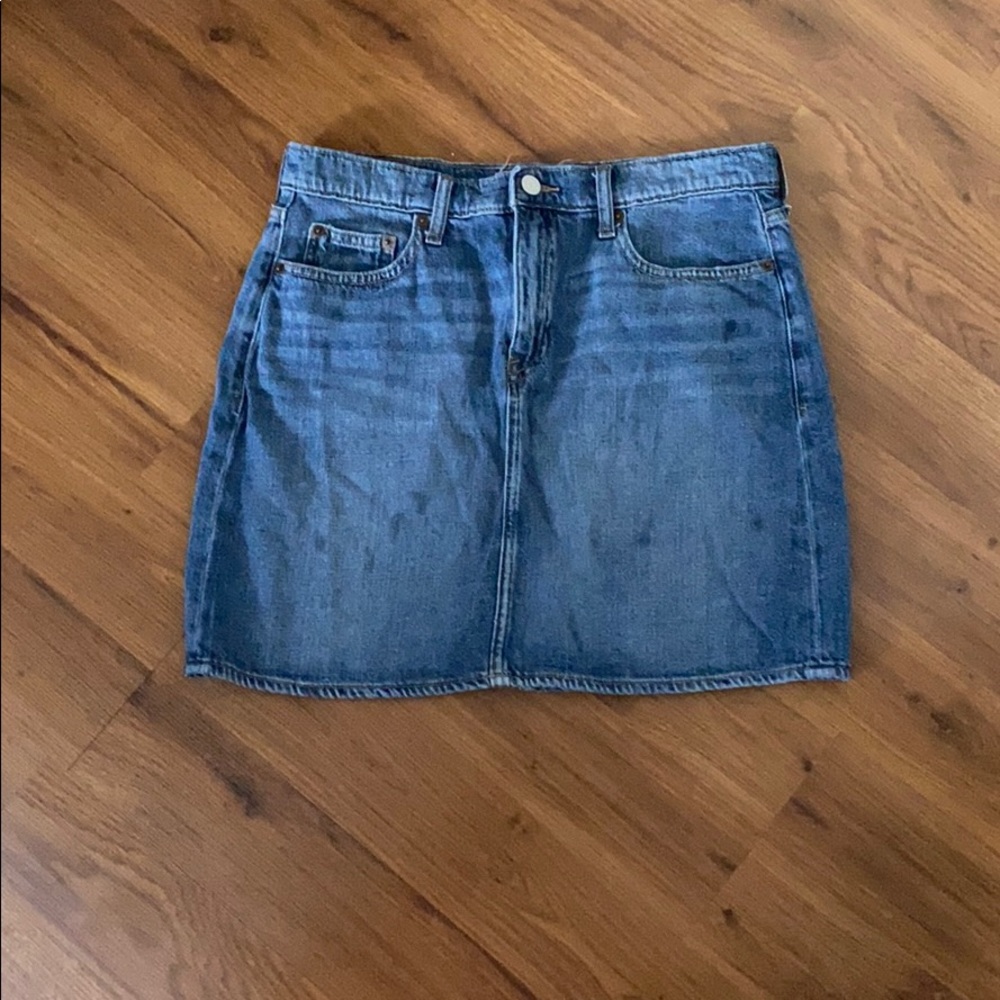 GAP blue jean skirt